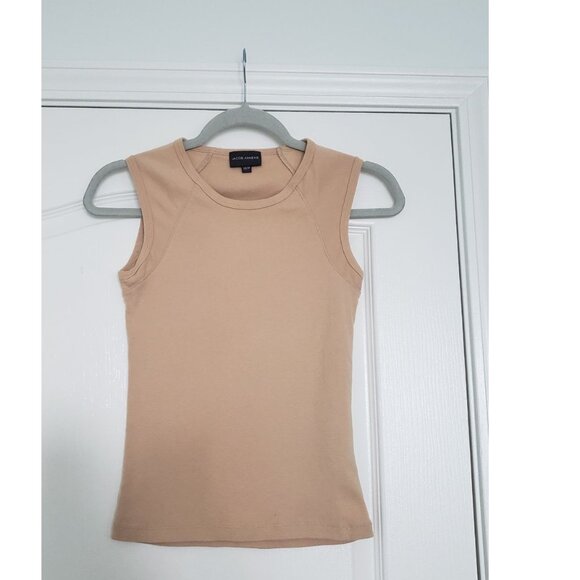 Jacob Annexe tan beige tank top sleeveless XS Cotton - Picture 7 of 10
